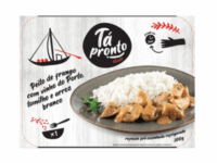 Peito de frango, c/ vinho do porto, tomilho e arroz branco 300g