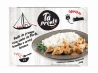 Peito de frango, c/ vinho do porto, tomilho e arroz branco 300g