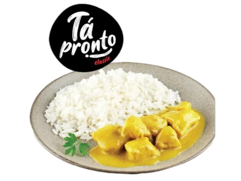 Caril de Frango com arroz branco 300g