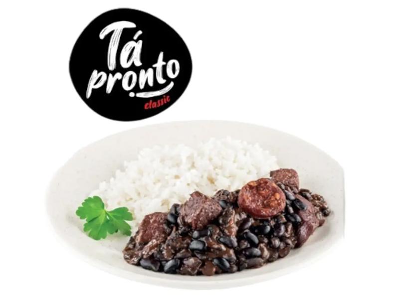 Feijoada à brasileira com arroz branco 300g